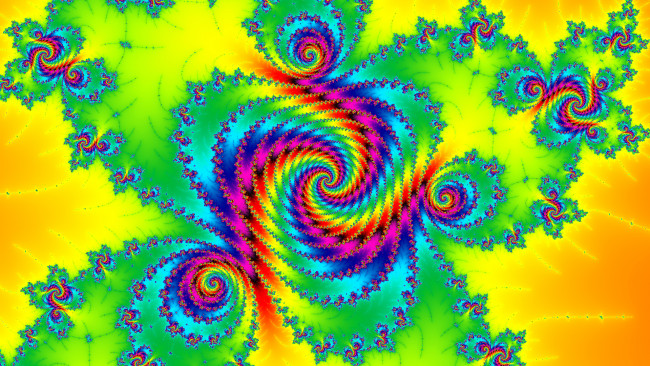 Обои картинки фото 3д графика, фракталы , fractal, узор, фрактал, свет, цвет, спираль