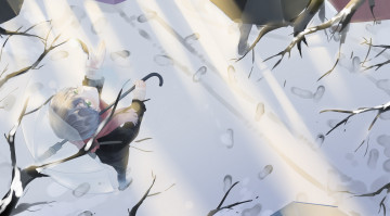 Картинка аниме зима +новый+год +рождество