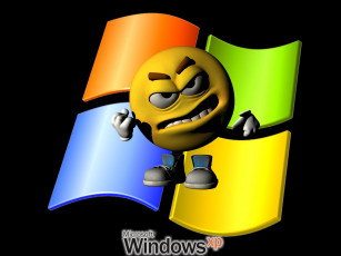 обоя компьютеры, windows, xp