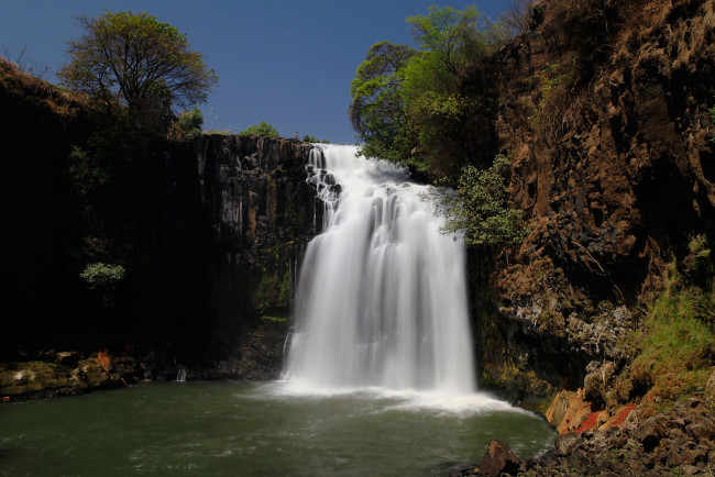 Обои картинки фото мадагаскар, природа, водопады, скалы, водопад