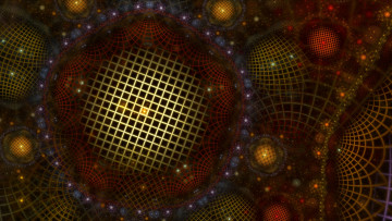Картинка 3д графика fractal фракталы фон узор цвета изгибы линии