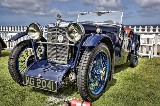 Обои картинки фото 1932 mg j2, автомобили, выставки и уличные фото, выставка, автошоу