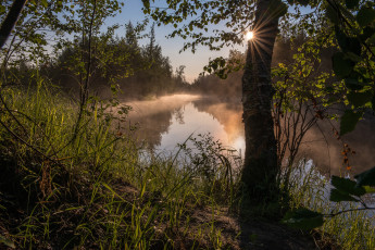 Картинка природа реки озера рассвет