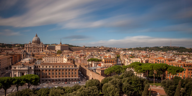 Обои картинки фото rome, города, рим,  ватикан , италия, перспектива, обзор
