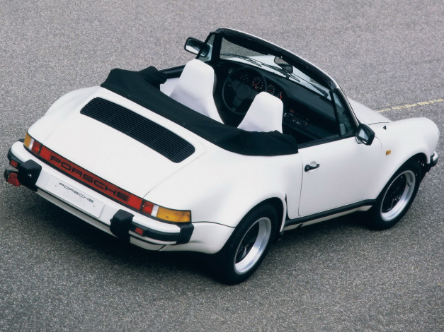 Обои картинки фото porsche 911 turbo cabriolet prototype  1981, автомобили, porsche, 1981, prototype, cabriolet, turbo, 911