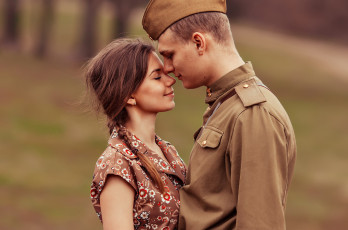 Картинка разное мужчина+женщина девушка солдат пара парень