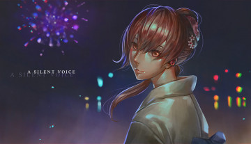 Картинка аниме koe+no+katachi форма голоса