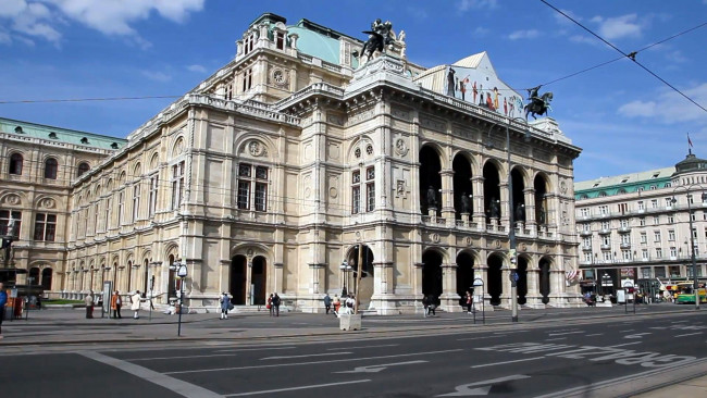 Обои картинки фото state opera house, города, вена , австрия, state, opera, house