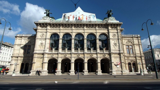 Обои картинки фото state opera house, города, вена , австрия, state, opera, house