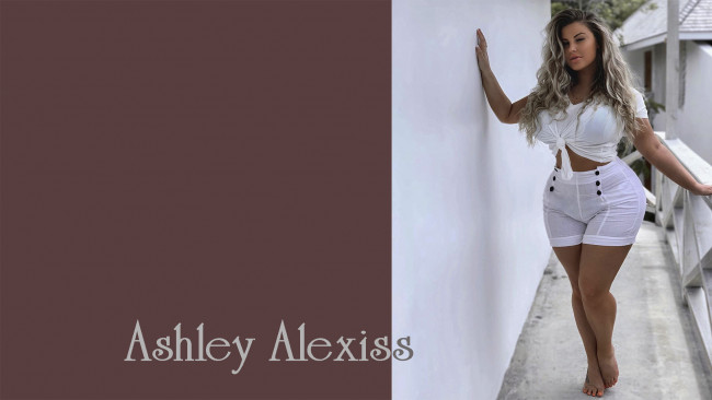 Обои картинки фото ashley alexiss, девушки, big, beautiful, woman, толстушка, полная, пышная, красивая, девушка, plus, size, model, модель, размера, плюс