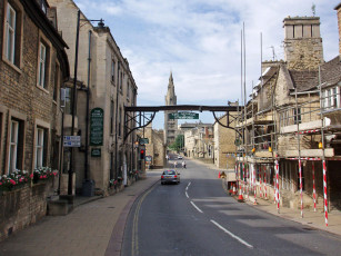 обоя stamford, uk, города, улицы, площади, набережные