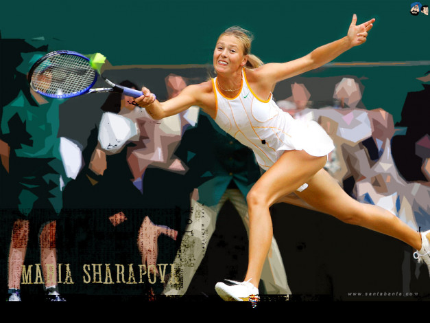 Обои картинки фото maria, sharapova, спорт, теннис