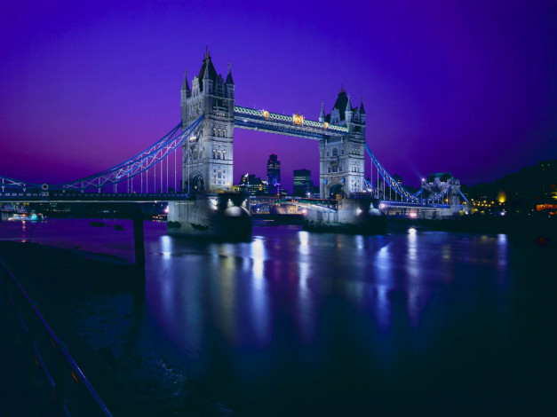 Обои картинки фото tower, bridge, uk, города, лондон, великобритания