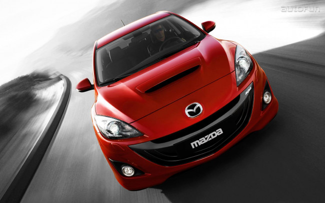 Обои картинки фото mazda3, mps, автомобили, mazda