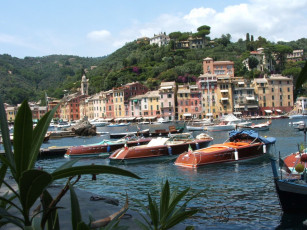 Картинка portofino italy корабли порты причалы