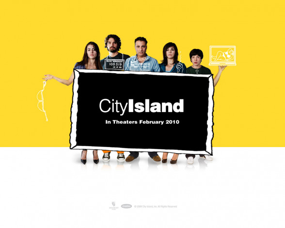 Обои картинки фото city, island, кино, фильмы