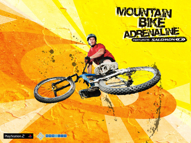 Обои картинки фото mountain, bike, challenge, видео, игры