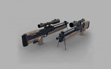 Картинка оружие 3d фон рендеринг walther wa 2000 оптика снайперка