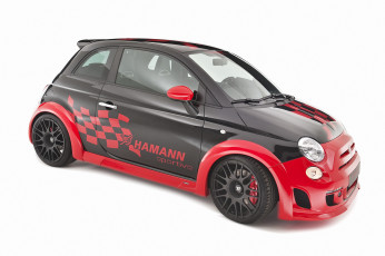 Картинка 2010 abarth 500 hamann автомобили fiat