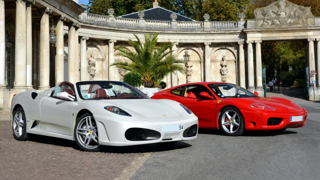 Обои картинки фото ferrari, mixed, автомобили, италия, спортивный