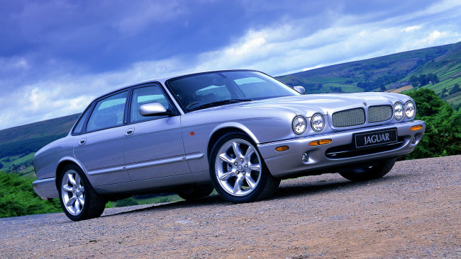 Обои картинки фото jaguar, xj, автомобили, великобритания, tata, motors, класс-люкс