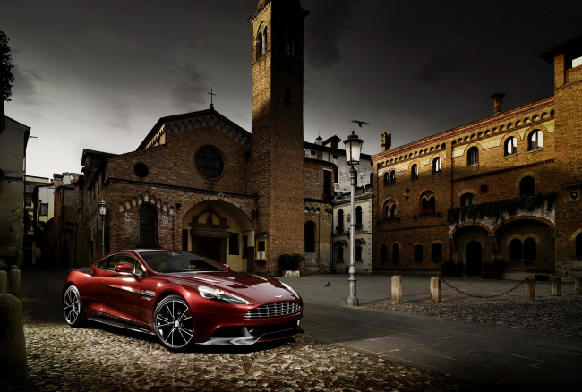 Обои картинки фото 2012, aston, martin, vanquish, автомобили