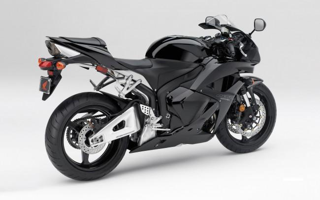 Обои картинки фото мотоциклы, honda, 2011г, cbr600rr, темный