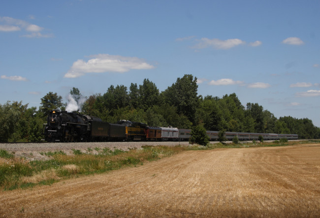 Обои картинки фото техника, паровозы, рельсы, поезда, локомотив