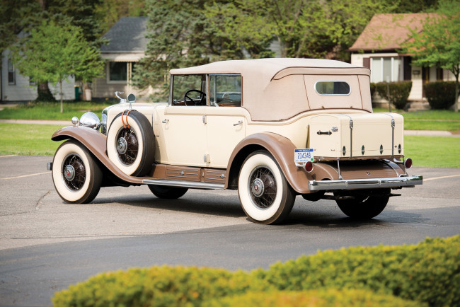 Обои картинки фото автомобили, классика, phaeton, all-weather, v16, 452, 4380, by, fleetwood, cadillac, 1930г