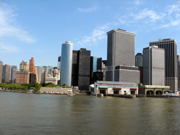 Обои картинки фото города, нью-йорк , сша, небоскребы