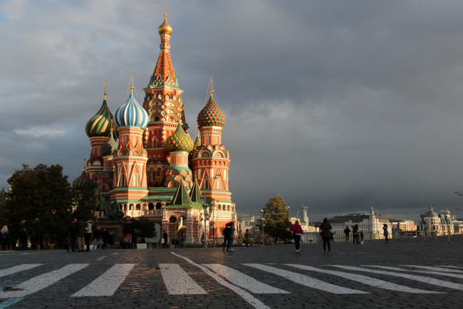 Обои картинки фото москва, города, москва , россия, храм, красная, площадь