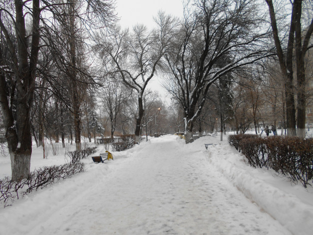 Обои картинки фото природа, зима, улица, город