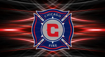 обоя спорт, эмблемы клубов, fire, soccer, club, chicago, фон, логотип