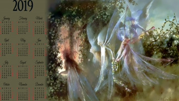 Картинка календари фэнтези призрак существо