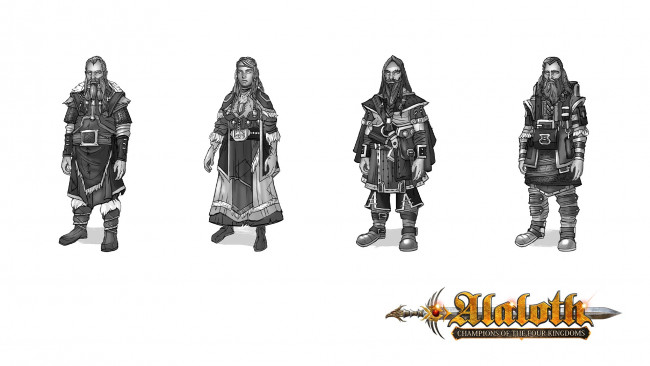 Обои картинки фото видео игры, alaloth,  champions of the four kingdoms, персонажи