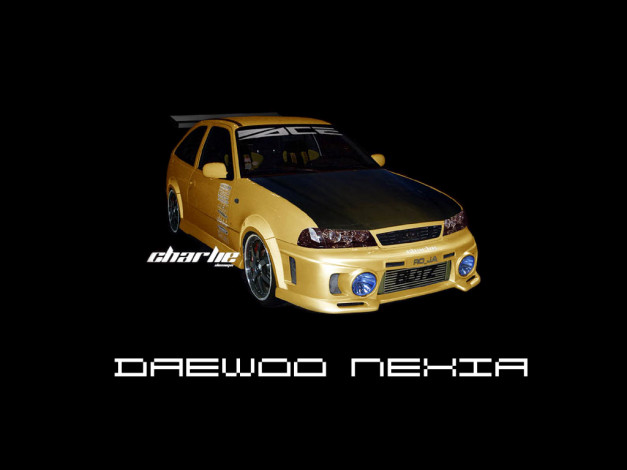 Обои картинки фото daewoo, nexia, автомобили