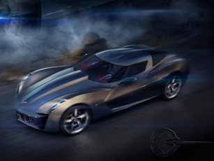 Картинка chevrolet corvette автомобили stingray concept