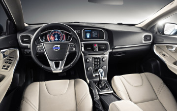 Картинка volvo v40 2013 автомобили спидометры торпедо