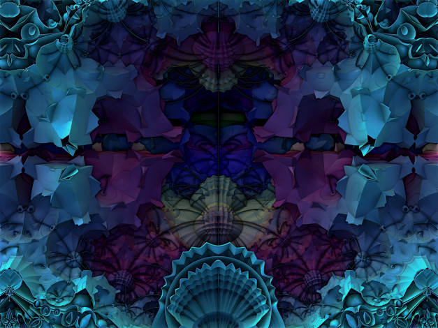 Обои картинки фото 3д, графика, fractal, фракталы, цвета, фон