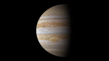 Картинка космос юпитер пятая планета бог грозы jupiter газовый гигант