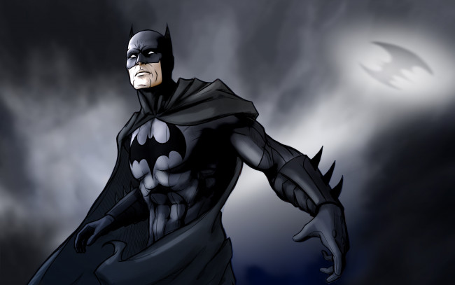 Обои картинки фото бэтмен, рисованные, комиксы, комикс, batman