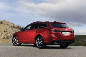 Картинка автомобили mazda красный 2015г wagon gj mazda6