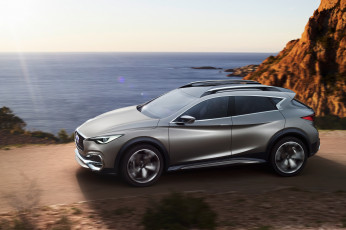 обоя автомобили, infiniti, qx30, 2015г, concept