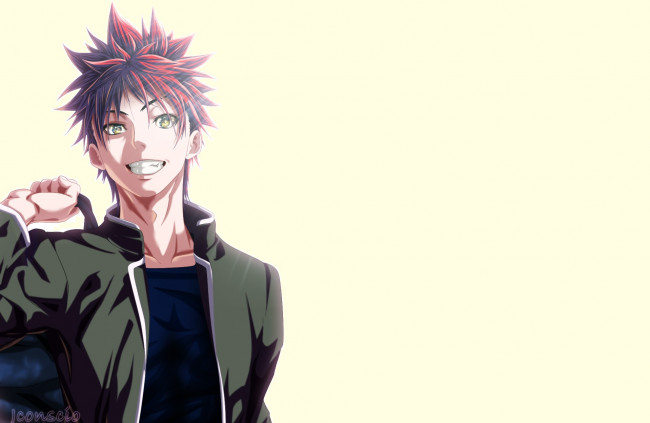 Обои картинки фото аниме, shokugeki no soma, yukihira, souma