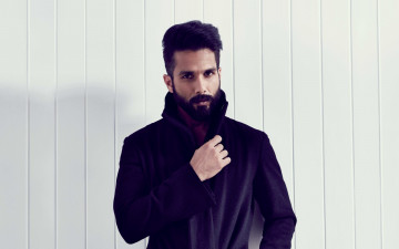 Картинка мужчины -+unsort пальто shahid kapoor борода актер