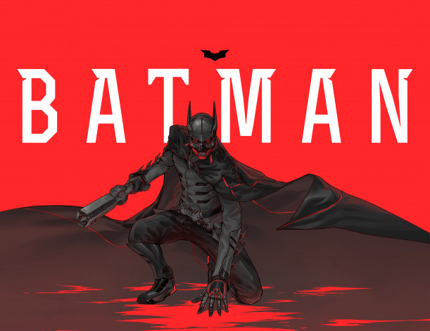 Обои картинки фото рисованное, комиксы, batman