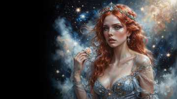 Картинка фэнтези девушки нейросети графика нейроарт ai art нейронные сети рисунки нейро искусство нейрографика graphics neuroart neural networks drawings neuro neurography