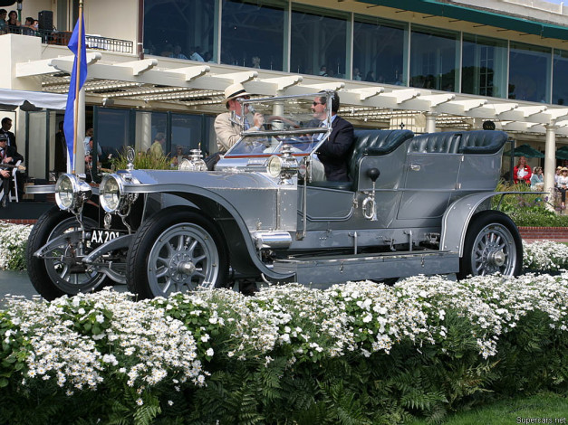 Обои картинки фото rolls, royce, silver, ghost, автомобили, классика