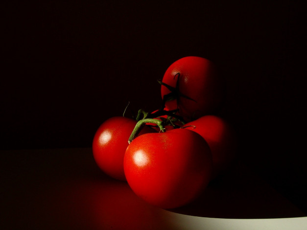 Обои картинки фото еда, помидоры