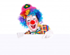 Картинка разное маски карнавальные костюмы клоун